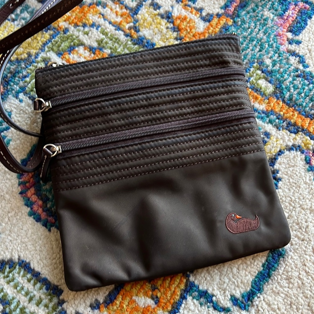 Dooney & Bourke Brown Crossbody Bag Satchel